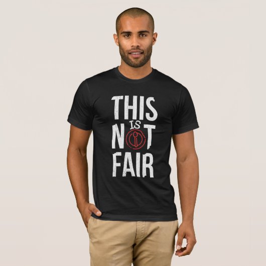 This is not fair-Helping Hands: Unity & Support T-shirt (Voorkant volledig)