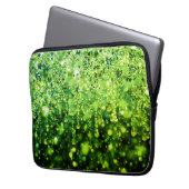 This Is Not Green Rain on a Laptop Electronics Bag Sleeve (Voorkant Links)