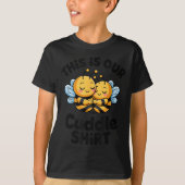 This Is Our Cuddle Shirt Cute Bees Couple  (Voorkant)