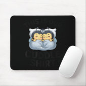 This Is Our Cuddle Shirt Cute Bumble Bee Couple Muismat (Met muis)