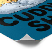 This Is Our Cuddle Shirt Cute Bumble Bee Couple Poster (Hoek)