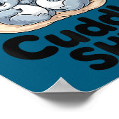 This Is Our Cuddle Shirt Cute Koala Couple  Poster (Hoek)