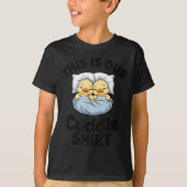 This Is Our Cuddle Shirt Cute Romantic Duck Couple (Voorkant)
