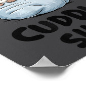 This Is Our Cuddle Shirt Otter Couple Cute  Poster (Hoek)