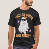 This Is Some Boo Sheet Angry Ghost Halloween Men  T-shirt (Voorkant)