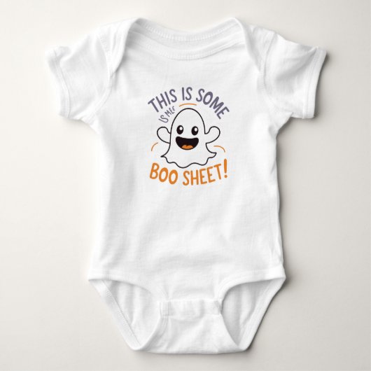 This-Is-Some-Boo-Sheet boe Romper (Voorkant)