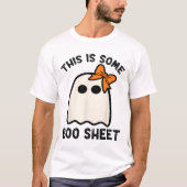 This Is Some Boo Sheet Ghost Halloween Costume Men T-shirt (Voorkant)