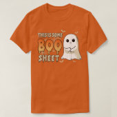 This Is Some Boo Sheet Halloween Ghost Funny Costu T-shirt (Design voorkant)