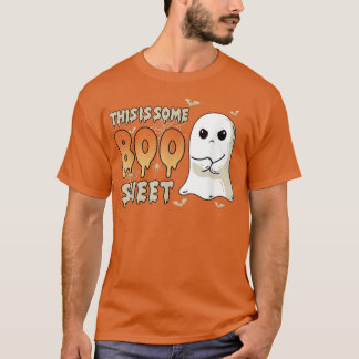 This Is Some Boo Sheet Halloween Ghost Funny Costu T-shirt
