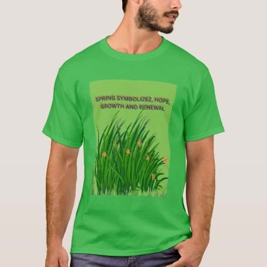 THIS IS SPRING TIME T-SHIRT (Voorkant)