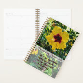 This is The Day Quote Flower Photo Daily Planner (Display)