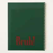 "This is the only present for you" planner (Achterkant)