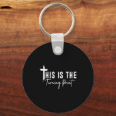 This Is The Turning In Dom Men Women  Sleutelhanger (Voorkant)