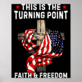 This Is The Turning Int Patriotic Christian Faith  Poster (Voorkant)
