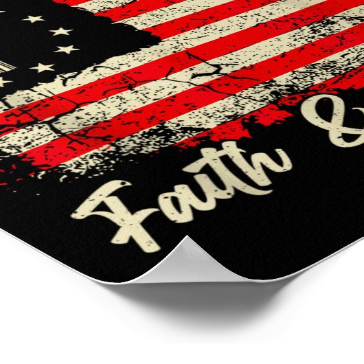 This Is The Turning Int Patriotic Christian Faith  Poster (Hoek)