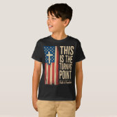 This Is The Turning Int Patriotic Faith Usa  T-shirt (Voorkant volledig)