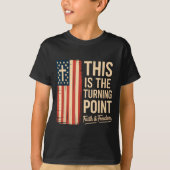 This Is The Turning Int Patriotic Faith Usa  T-shirt (Voorkant)