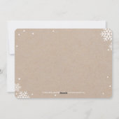 This Is Us Kerstkaart Krijtpapier (Achterkant)