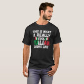 this is what a really cool Italian Italy Italian I T-shirt (Voorkant volledig)