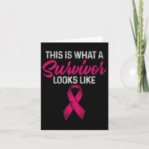 This Is What A Survivor Looks Like Breast Cancer Kaart