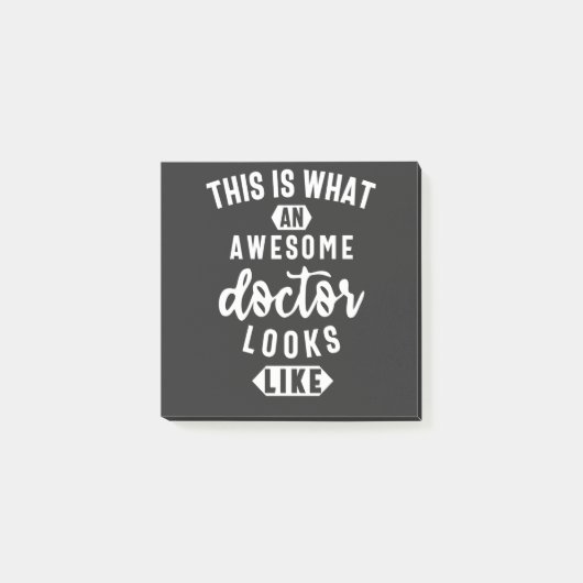 This Is What An Awesome Doctor Looks Like Post-it® Notes (Voorkant)