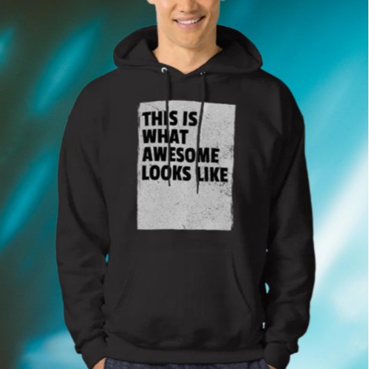 This Is What Awesome Looks Like-trui Hoodie