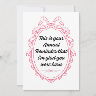 This is your annual reminder that im glad you were kaart