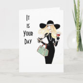 THIS IS YOUR DAY "CELEBRATE YOUR BIRTHDAY" KAART (Voorkant)