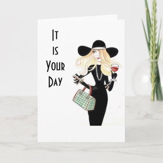 THIS IS YOUR DAY "CELEBRATE YOUR BIRTHDAY" KAART (Voorkant)