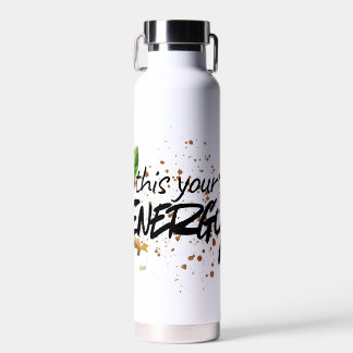 “This Is Your Energy Coffee Tumbler Waterfles