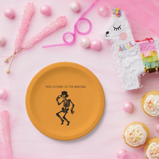 This Kitchen is for Dancing Papieren Bordje (Feest)