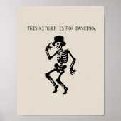 This Kitchen is for Dancing Poster (Voorkant)