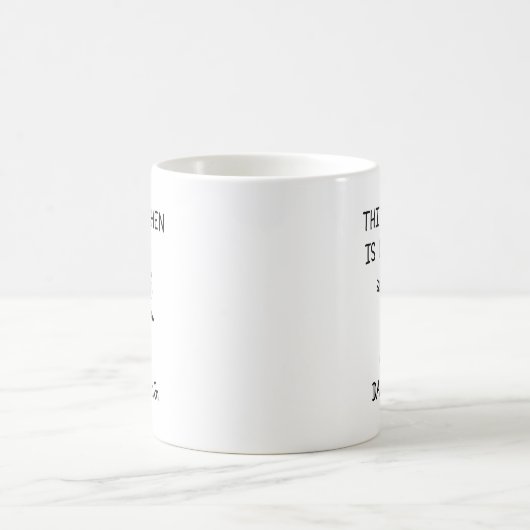 This Kitchen is for dancing snowman Koffiemok (Center)