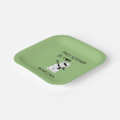 This Kitchen is for dancing snowman Papieren Bordje (Gebogen)