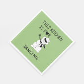 This Kitchen is for dancing snowman Servet (Hoek)