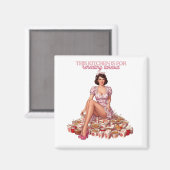 This Kitchen Is for Reheating Takeout Illustration Magneet (Voorkant / Achterkant)