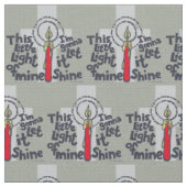 This Little Light Christelijk Stof (Close Up)