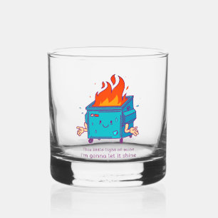 This Little Light: Dumpsterbrand verwoest glaswerk Whisky Glas