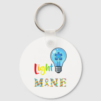 This Little Light Of Mine Autism Awareness Support Sleutelhanger
