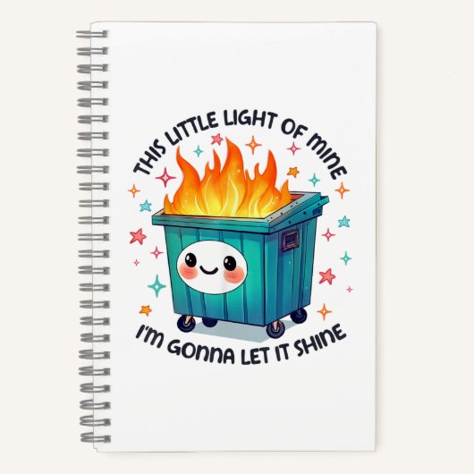 This Little Light of Mine I'm Gonna Let It Shine Notitieboek (Voorkant)