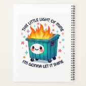 This Little Light of Mine I'm Gonna Let It Shine Planner (Achterkant)