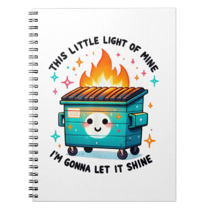 This Little Light Of Mine - Vuilnisbak Brand Notitieboek