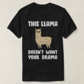 This Llama Doesn't Want Your Drama Pullover (Design voorkant)