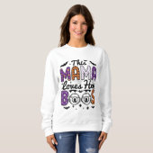 This Mama Loves Her Boos Halloween Sweater (Voorkant volledig)