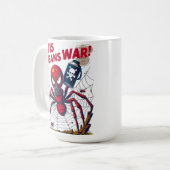 This Means War! – De wraak van de spin Koffiemok (Voorkant links)