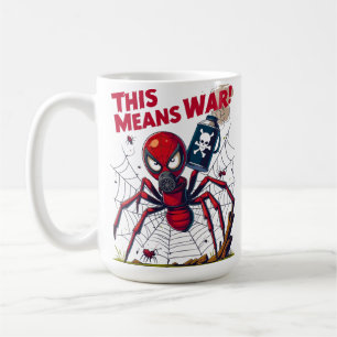 This Means War! – De wraak van de spin Koffiemok