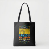 This Mechanical Engineer Loves 31st Oct Halloween Tote Bag (Voorkant)