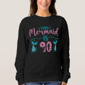 This Mermaid Is 90 Trui (Voorkant)