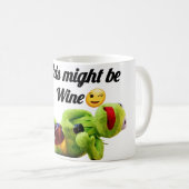 This Might Be Wine | Funny Mug for Wine Lovers Koffiemok (Voorkant rechts)