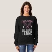 This Mom was built for Tennis Mom   Trui (Voorkant volledig)